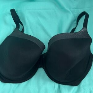 VS underwire bra.  Black.  38DD